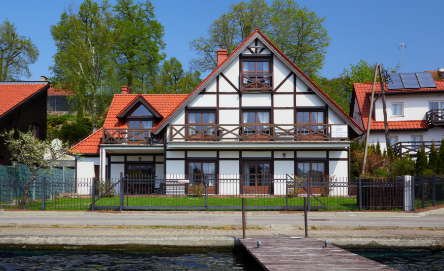 Vila pe lacul Mikołajki apartamente lacul Masuria vacanta in Polonia